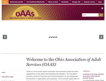 Tablet Screenshot of oaas.org